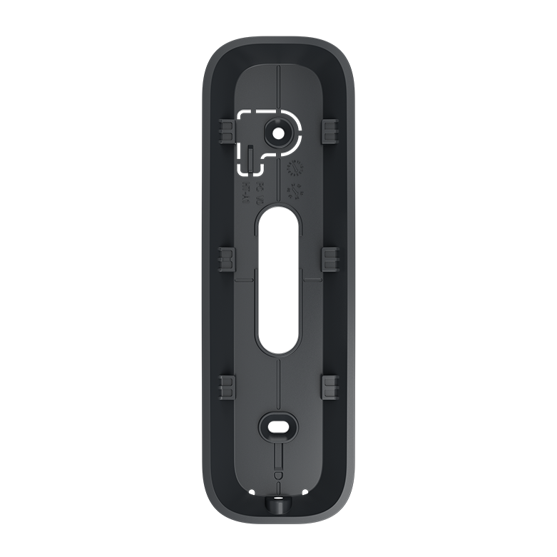 AJAX - AJAX SYSTEMS - DOORBELL GRAPHITE Δικτυακή μπουτονιέρα μίας κλήσης, με δυνατότητα πλήρους ενσωμάτωσης στο Ajax HUB και υποστήριξη καταγραφής μέσω Ajax NVR.