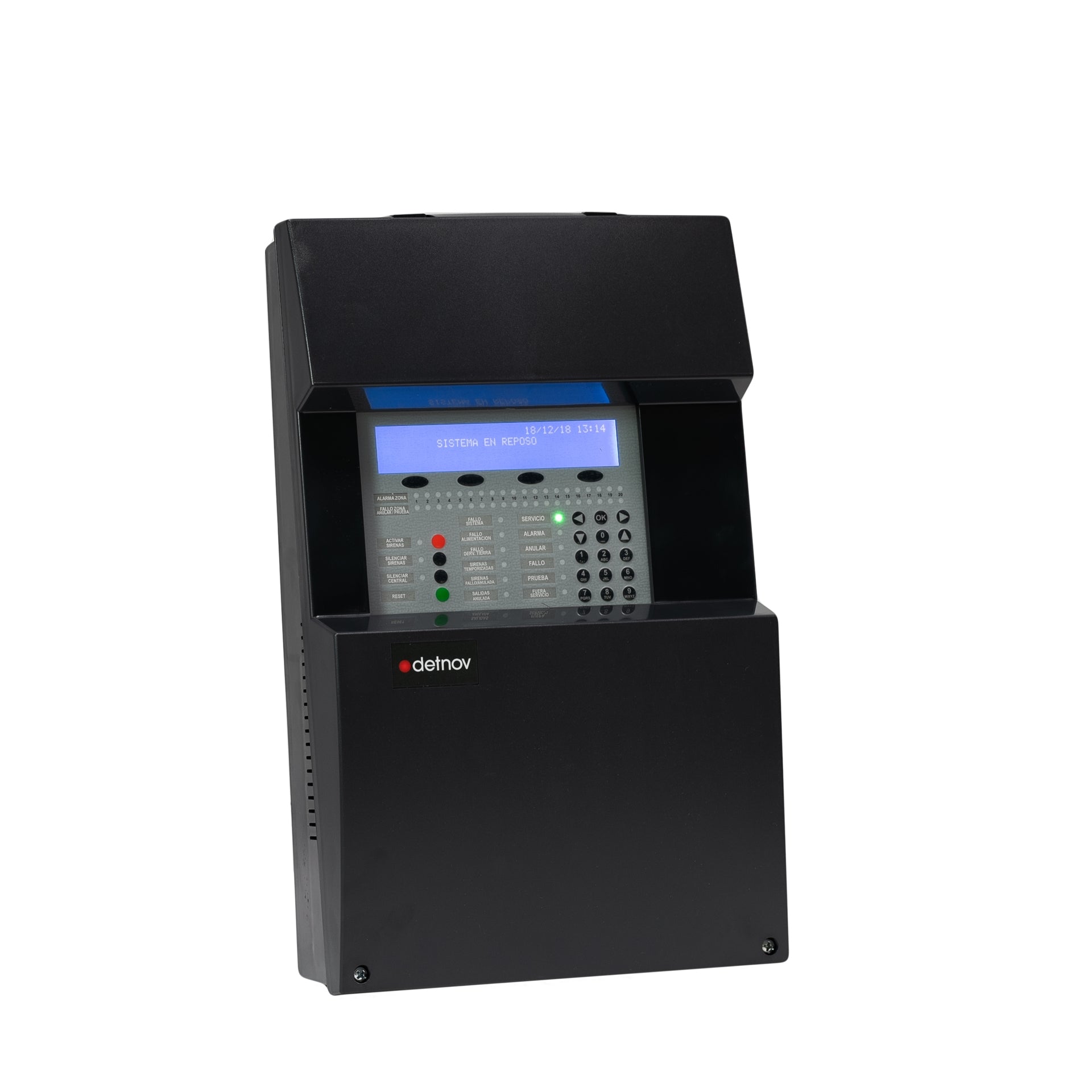 CAD-150-2 Διευθυνσιοδοτούμενος Πίνακας Πυρανίχνευσης Με 2 Loop Detnov