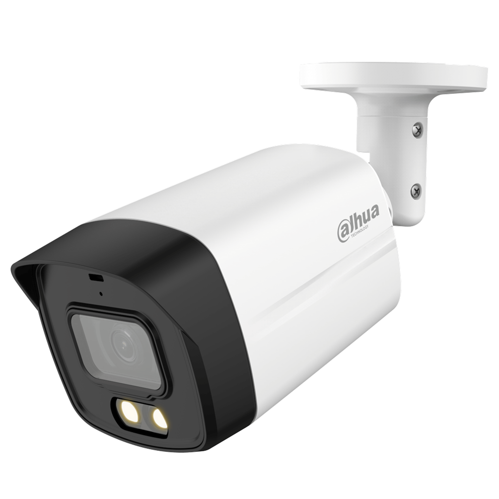 DAHUA - HAC-HFW1500TLM-IL-A-0280B-S2 Smart Dual Light Aναλογική κάμερα 5MP με υπέρυθρα 40m και Led φωτισμό 40m.