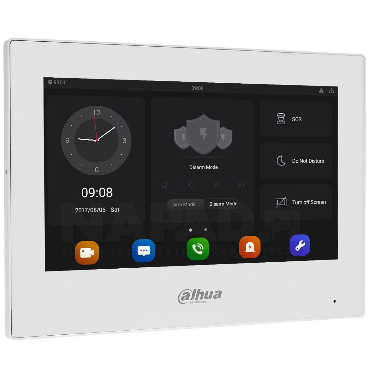 DAHUA - VTH5321GW-W Android 8.1 IP Μοnitor 7"