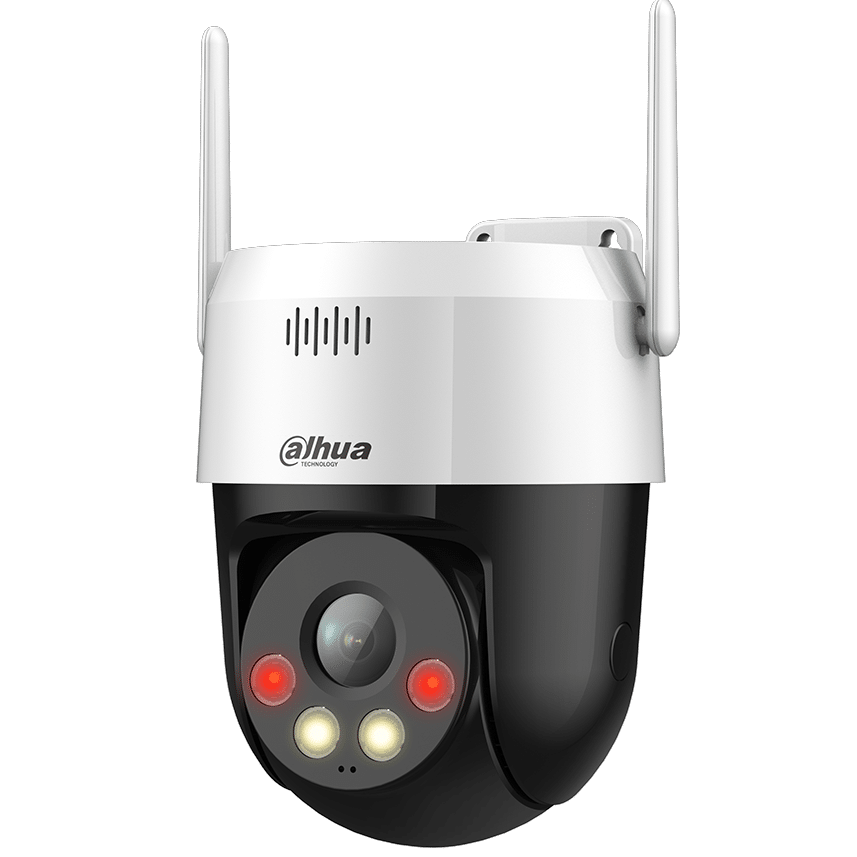 DAHUA - SD2A500HB-GN-AW-PV-0400-S2 WiFi Full Color PT κάμερα 5MP. Ενσωματωμένο μικρόφωνο, ηχείο και φλας που αναβοσβήνει σε περίπτωση εισβολής.