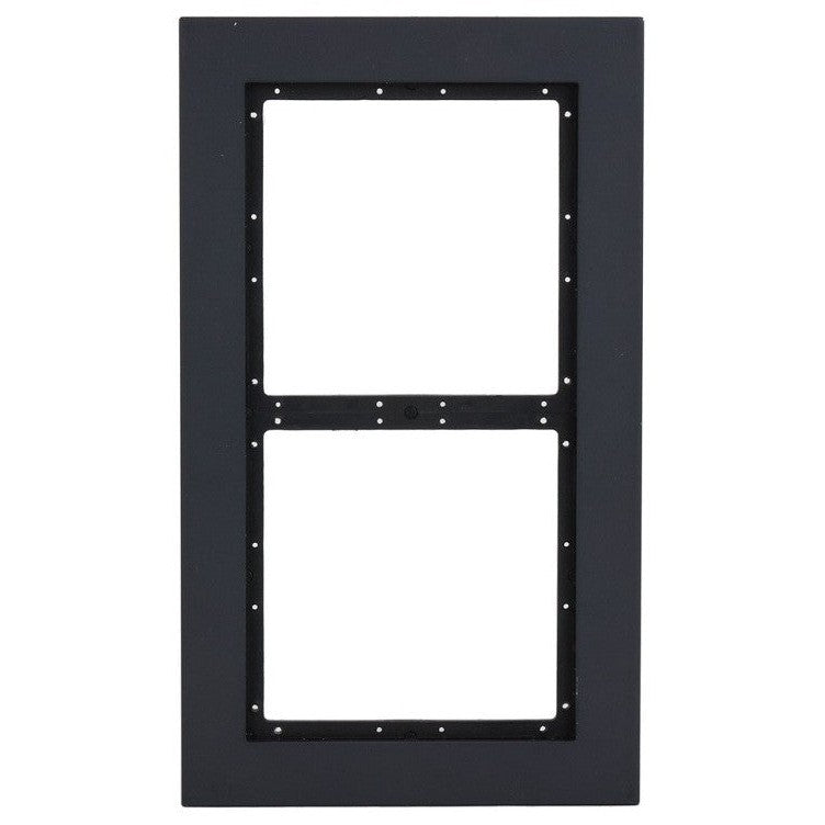 DAHUA - VTM25P2 Μεταλλική πρόσοψη 2 θέσεων. Χρώμα Μαύρο.