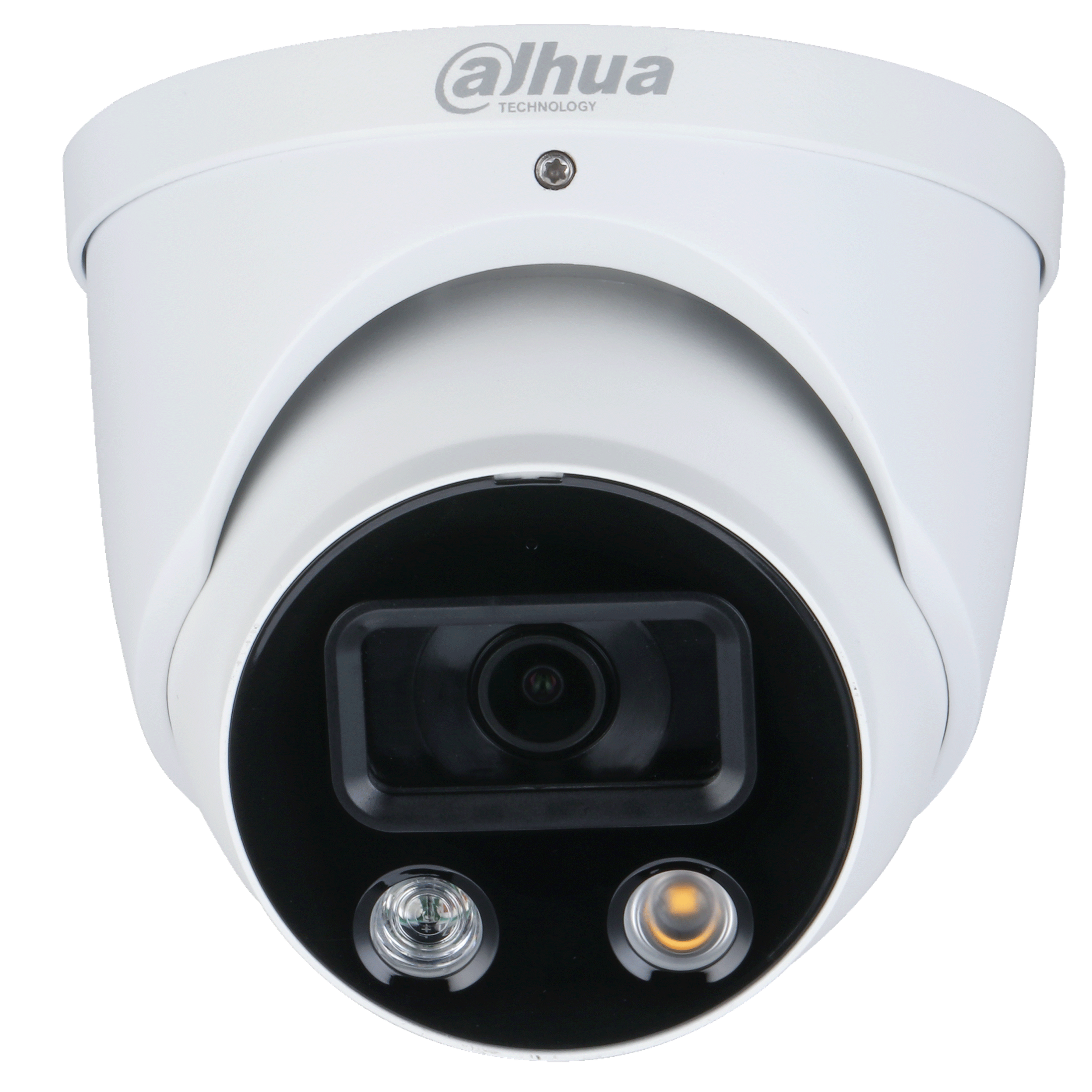DAHUA - IPC-HDW3549H-AS-PV-0280B-S5 TioC 2.0 Dome κάμερα ανάλυσης 5MP, με φακό 2.8mm. Ενσωματωμένο μικρόφωνο, ηχείο και φλας που αναβοσβήνει σε περίπτωση εισβολής.