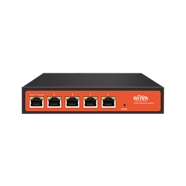 WI-TEK - WI-SG505G Switch 5 θυρών στα 2.5G.