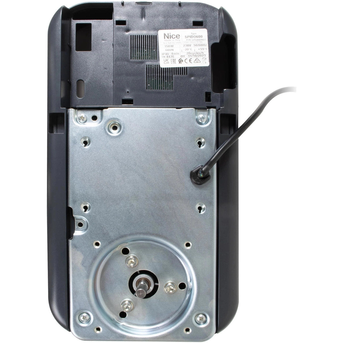 Nice SPIDO 600 (Basic Kit Μονοκόμματος Ιμάντα) - Σετ μηχανισμός γκαραζόπορτας οροφής έως 10,5 m²