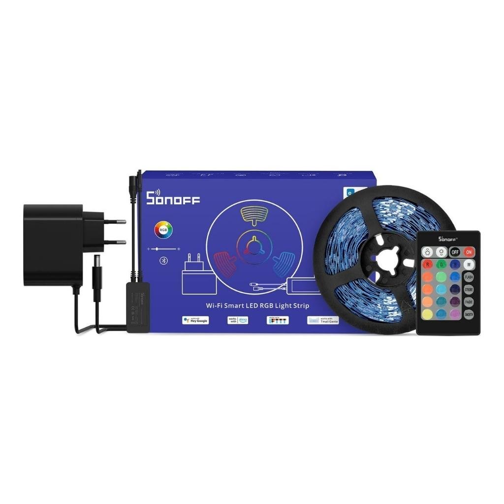 Sonoff L2 Lite-5M-EU Ταινία Led (5m) με Τηλεχειριστήριο και Τροφοδοτικό