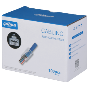 DAHUA - PFM976-531-PT Pass through βίσματα RJ45 για καλώδιο CAT5Ε - 100τεμ