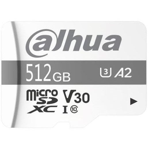 DAHUA - TF-P100/512GB Κάρτα μνήμης Micro SD 512GB για αποθήκευση της καταγραφής σε IP κάμερες