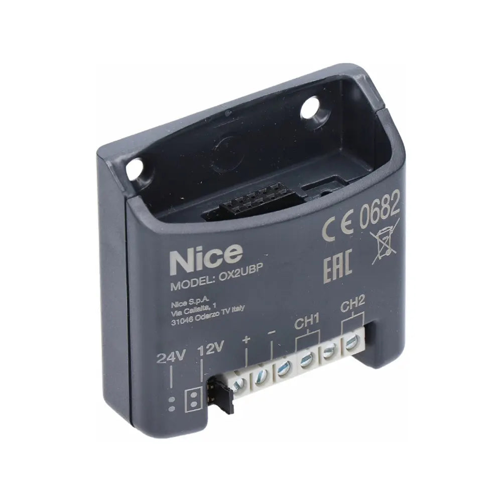 Nice OX2UBP - Universal αντάπτορας για τον δέκτη OXI BD - 12/24V - 2 καναλιών