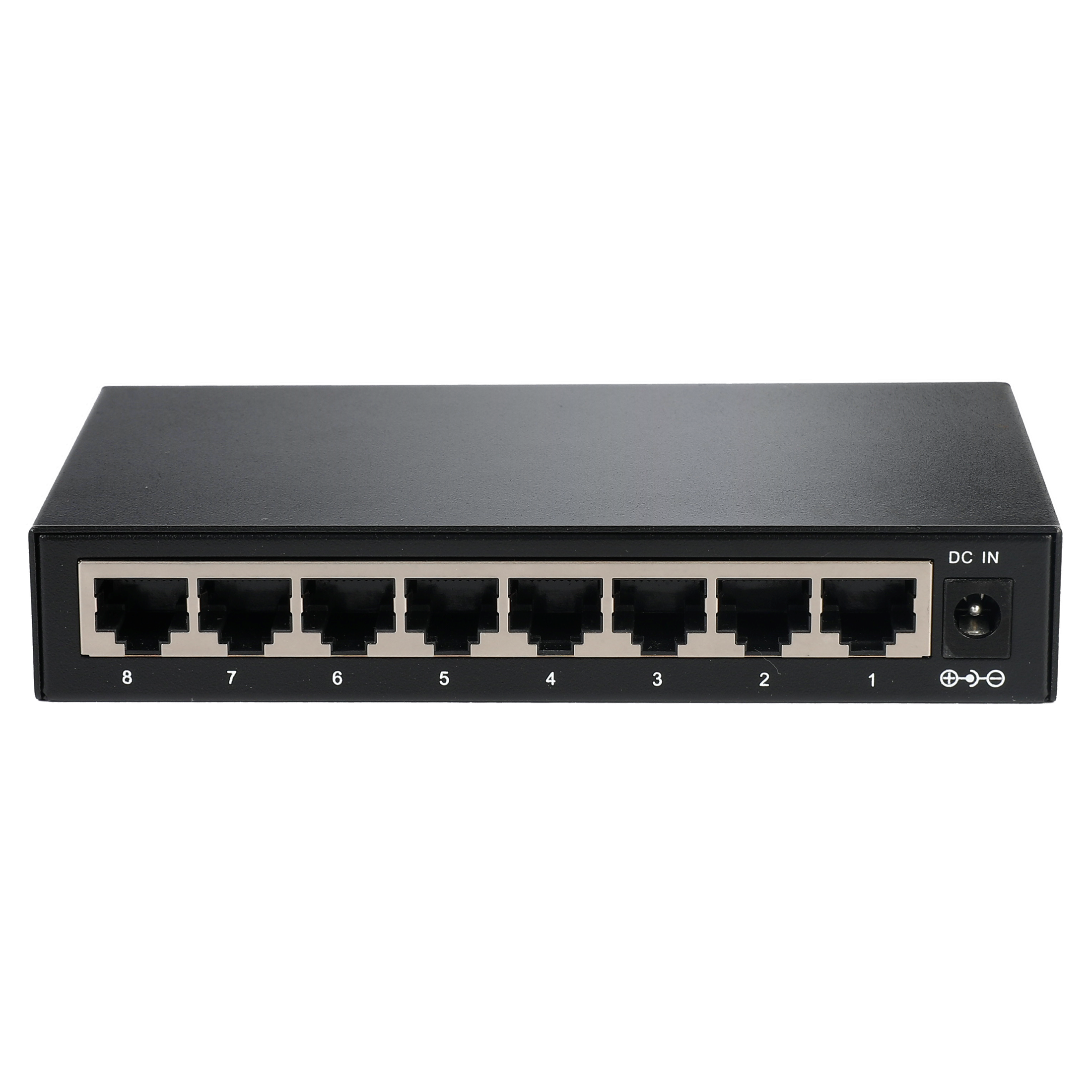 WI-TEK - WI-SG108 V2 Switch 8 θυρών 1000Mbps με VLAN. Mεταλλικό περίβλημα.