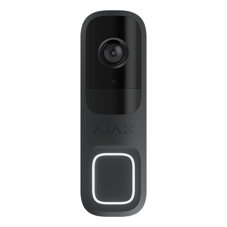 AJAX - AJAX SYSTEMS - DOORBELL GRAPHITE Δικτυακή μπουτονιέρα μίας κλήσης, με δυνατότητα πλήρους ενσωμάτωσης στο Ajax HUB και υποστήριξη καταγραφής μέσω Ajax NVR.