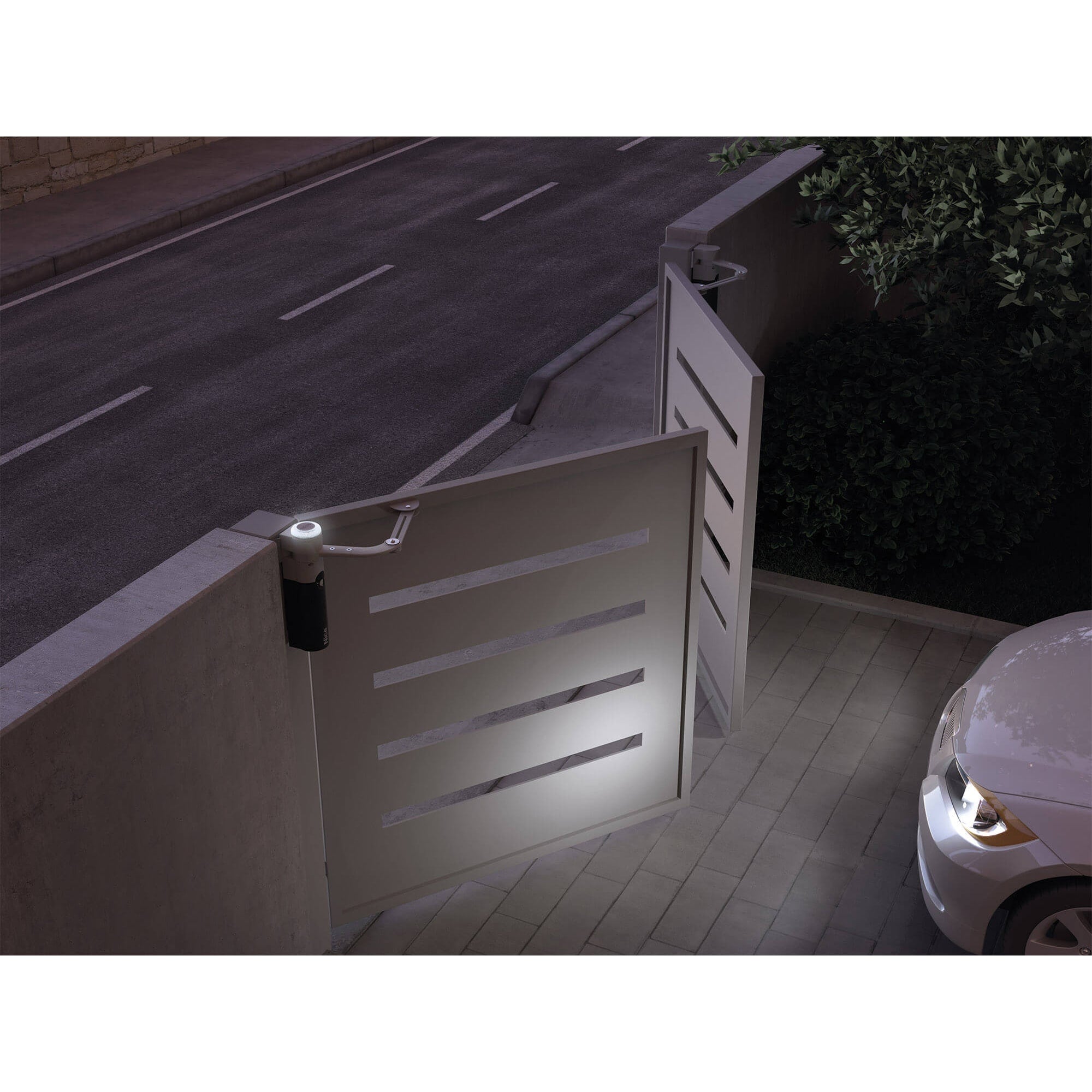 Nice WALKY 2024 (Premium Διπλό Kit) Σετ μηχανισμών 24V για ανοιγόμενες αυλόπορτες έως 1,8 μέτρα