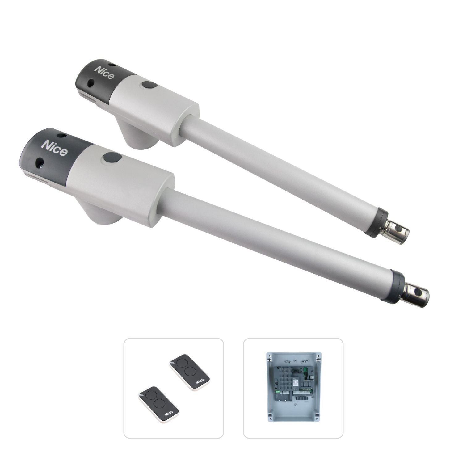 Nice TOO4500 (Basic Διπλό Kit) - Σετ μηχανισμών 230V για ανοιγόμενες αυλόπορτες έως 3m και 250kg