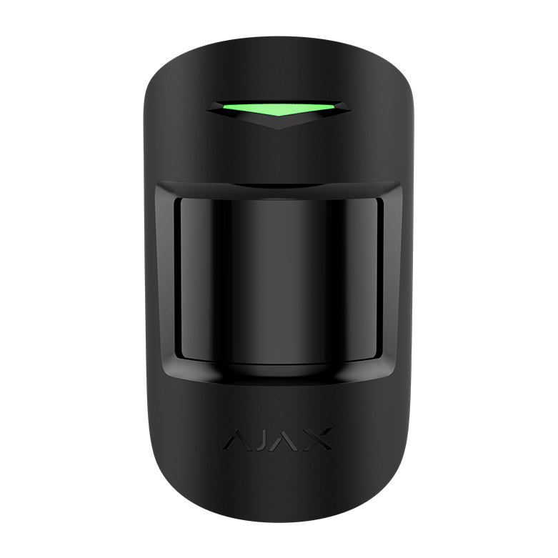 AJAX - MOTION PROTECT PLUS SUPERIOR BLACK Ασύρματος ανιχνευτής κίνησης SUPERIOR διπλής τεχνολογίας (PIR & Microwave), σε μαύρο χρώμα.