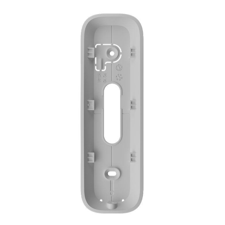 AJAX - AJAX SYSTEMS - DOORBELL WHITE Δικτυακή μπουτονιέρα μίας κλήσης, με δυνατότητα πλήρους ενσωμάτωσης στο Ajax HUB και υποστήριξη καταγραφής μέσω Ajax NVR.