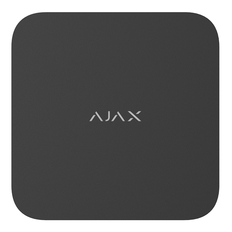 AJAX - NVR (16ch) BLACK Καταγραφικό Αjax 16 καναλιών 4Κ (8ΜP), σε μαύρο χρώμα.