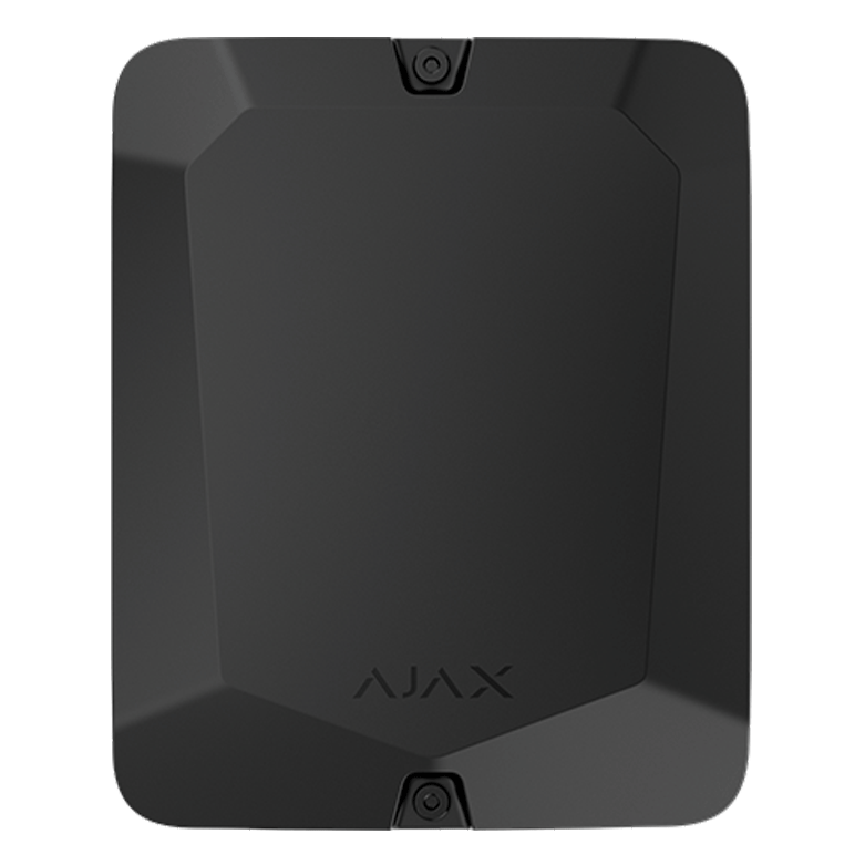 AJAX - CASE C (260) BLACK Κουτί διακλάδωσης μιας θέσης με υποδοχή για μια μπαταρία, για ασφαλή ενσύρματη σύνδεση συσκευών Ajax Fibra, σε μαύρο χρώμα.