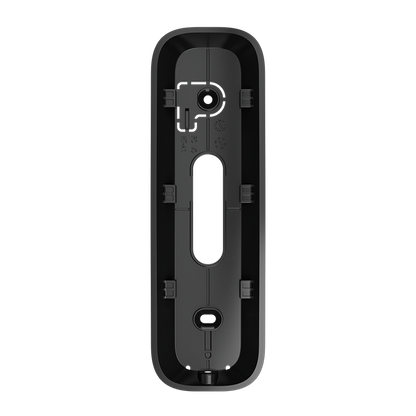 AJAX - AJAX SYSTEMS - DOORBELL BLACK Δικτυακή μπουτονιέρα μίας κλήσης, με δυνατότητα πλήρους ενσωμάτωσης στο Ajax HUB και υποστήριξη καταγραφής μέσω Ajax NVR.