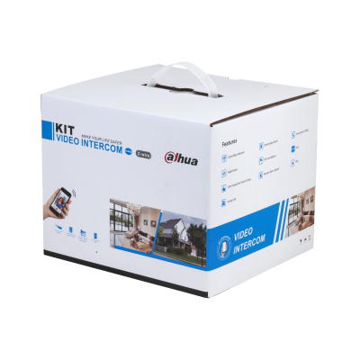 DAHUA - KTX01(S) Plug & Play IP Θυροτηλεόραση 2 καλωδίων με οθόνη WiFi 7". Eπίτοιχη τοποθέτηση.