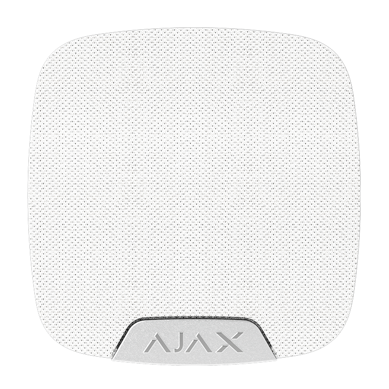 AJAX - HOME SIREN SUPERIOR WHITE Ασύρματη εσωτερική σειρήνα SUPERIOR, σε λευκό χρώμα.