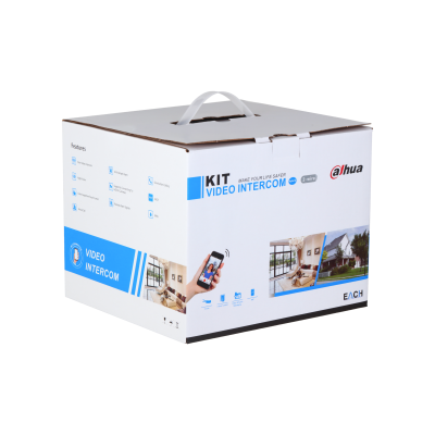 DAHUA - KTX02(S) Plug & Play IP Θυροτηλεόραση 2 καλωδίων με οθόνη Wifi 4.3". Eπίτοιχη τοποθέτηση.