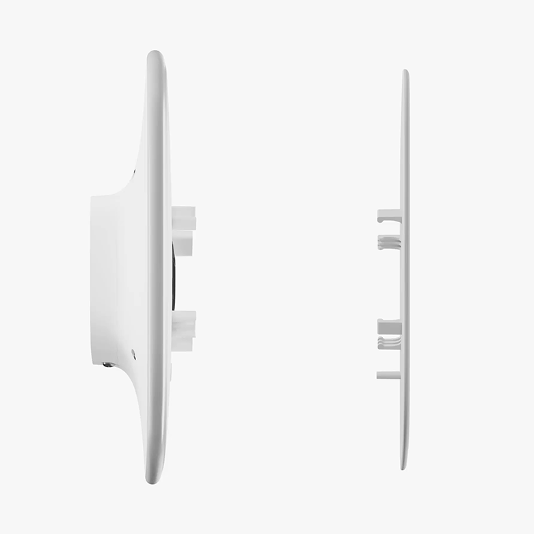 AJAX - BRANDPLATE FOR STREET SIREN DOUBLE DECK WHITE Πλαστικό καπάκι για Street Siren Double Deck, σε λευκό χρώμα.