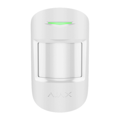 AJAX - MOTION PROTECT SUPERIOR WHITE Aσύρματος ανιχνευτής SUPERIOR, PIR & Pet Friendly (20kg) σε λευκό χρώμα.