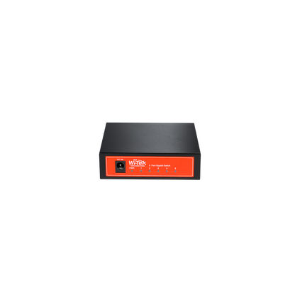 WI-TEK - WI-SG105 V2 Switch 5 θυρών 1000Mbps. Mεταλλικό περίβλημα.