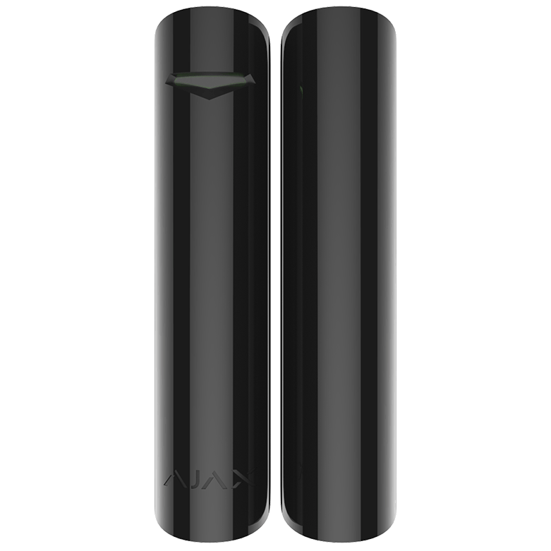 AJAX - DOOR PROTECT BLACK Ασύρματη μαγνητική επαφή, σε μαύρο χρώμα.