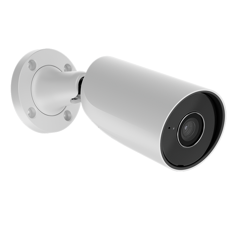 AJAX - BULLETCAM (5 MP/2.8mm) WHITE Ενσύρματη IP Bullet κάμερα ανάλυσης 5MP (2800 x 1620px), με γωνία θέασης 100° - 110° και ενσωματωμένο μικρόφωνο, σε λευκό χρώμα.