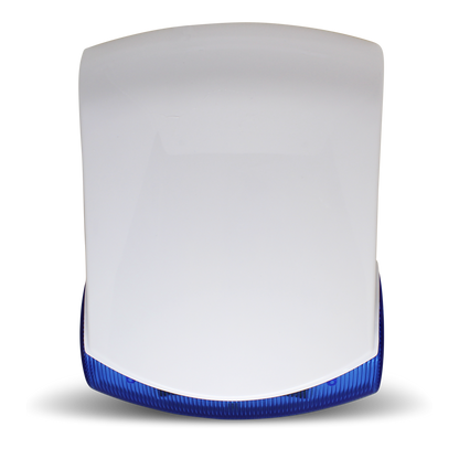 SPARK - SP3650B Εξωτερική σειρήνα με 6 ενδεικτικά Flash LED λειτουργίας, σε μπλε χρώμα.
