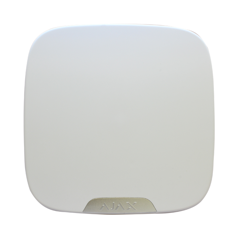 AJAX - BRANDPLATE FOR STREET SIREN DOUBLE DECK WHITE Πλαστικό καπάκι για Street Siren Double Deck, σε λευκό χρώμα.