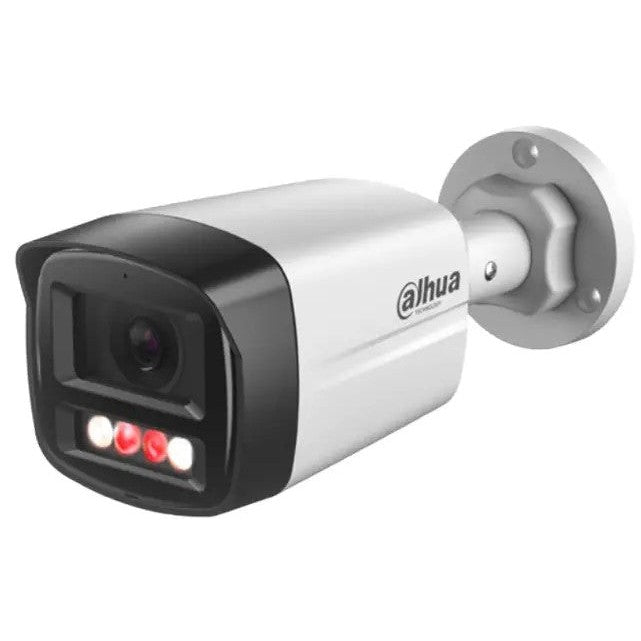 DAHUA - IPC-HFW1439TL1-A-IL-0280B IP Bullet κάμερα ανάλυσης 4MP, με φακό 2.8mm, IR30m και Led 30m. Ενσωματωμένο μικρόφωνο.