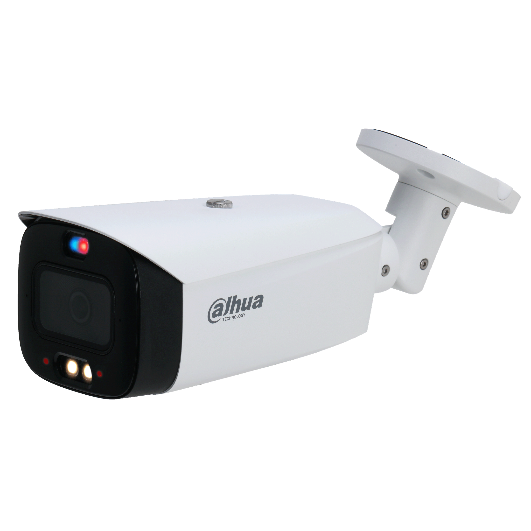 DAHUA - IPC-HFW3849T1-AS-PV-0280B-S5 TioC 2.0 Bullet κάμερα ανάλυσης 8MP, με φακό 2.8mm. Ενσωματωμένο μικρόφωνο, ηχείο και φλας που αναβοσβήνει σε περίπτωση εισβολής.