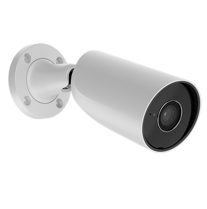 AJAX - BULLETCAM (5 MP/4mm) WHITE Ενσύρματη IP Bullet κάμερα ανάλυσης 5MP (2800 x 1620px), με γωνία θέασης 75°- 85° και ενσωματωμένο μικρόφωνο, σε λευκό χρώμα.