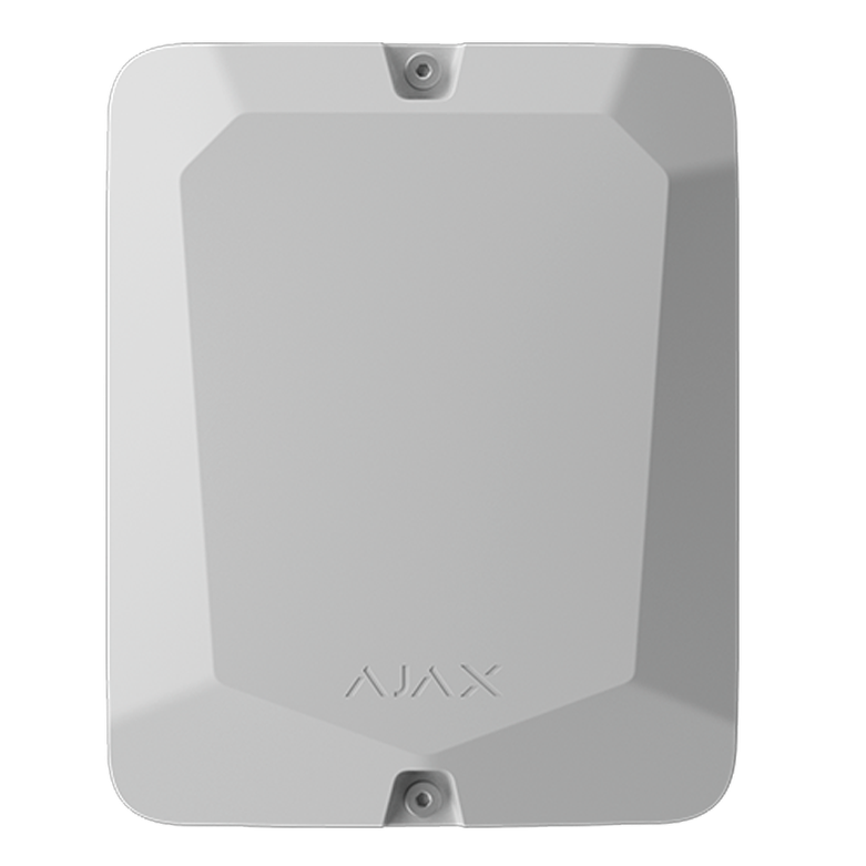 AJAX - CASE C (260) WHITE Κουτί διακλάδωσης μιας θέσης με υποδοχή για μια μπαταρία, για ασφαλή ενσύρματη σύνδεση συσκευών Ajax Fibra, σε λευκό χρώμα.