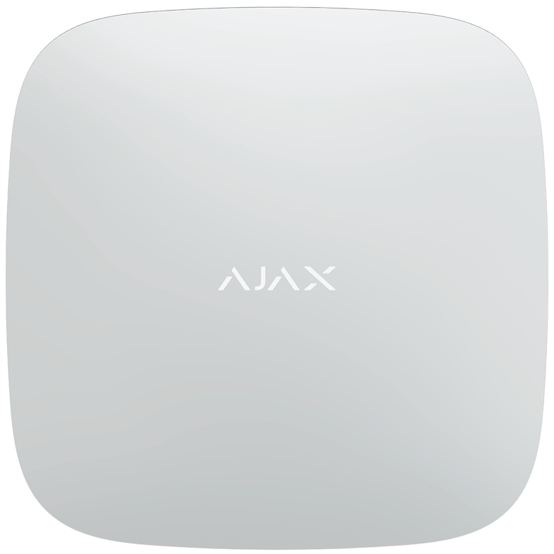 AJAX - HUB WHITE Ασύρματη κεντρική μονάδα GSM/GPRS και Ethernet , σε λευκό χρώμα.