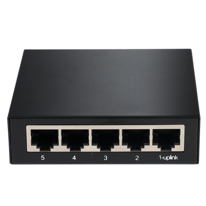 WI-TEK - WI-SG105 V2 Switch 5 θυρών 1000Mbps. Mεταλλικό περίβλημα.