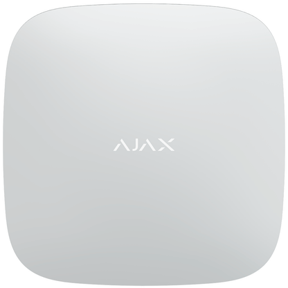 AJAX - HUB 2 WHITE Ασύρματη κεντρική μονάδα με GSM/GPRS (Dual Micro SIM 2G) και Ethernet , σε λευκό χρώμα.