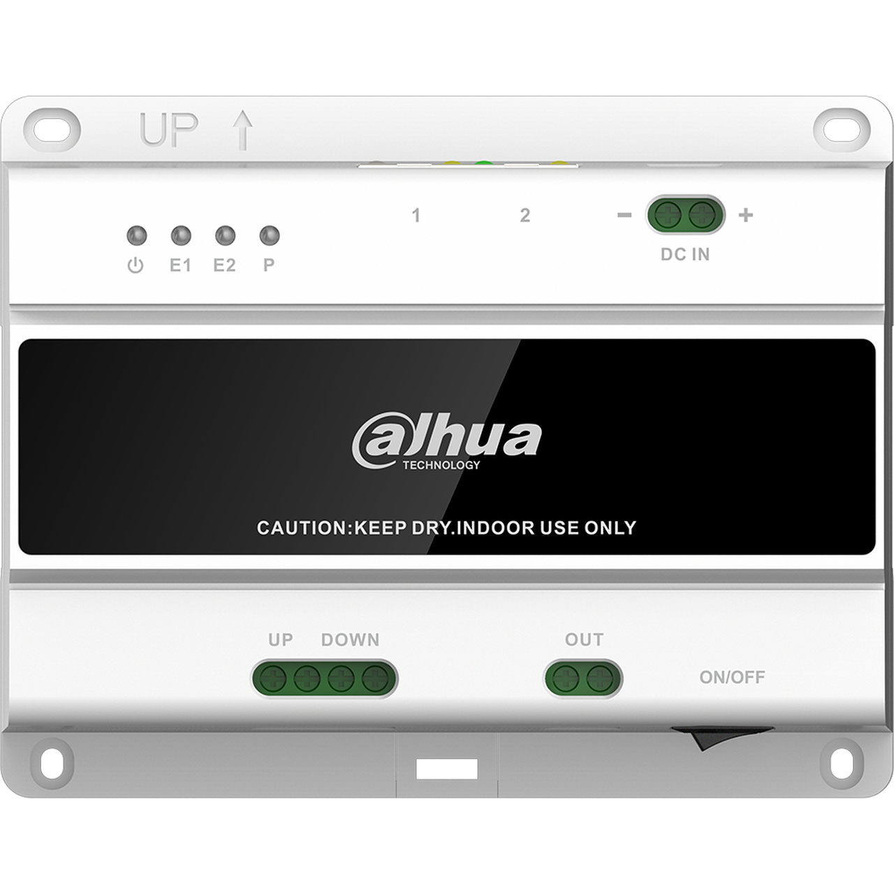 DAHUA - VTNS2003B-2 Διανομέας 2 καλωδίων για τροφοδοσία της μπουτονιέρας και των οθονών.
