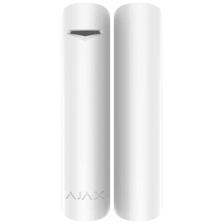 AJAX - DOOR PROTECT WHITE Ασύρματη μαγνητική επαφή, σε λευκό χρώμα.