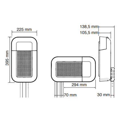 Nice SPIDER 800 (WiFi Basic Kit Σπαστός Ιμάντα) - Σετ μηχανισμός γκαραζόπορτας οροφής έως 12,6 m²
