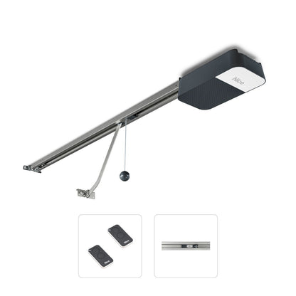 Nice SPIDO 600 (Basic Kit Μονοκόμματος Ιμάντα) - Σετ μηχανισμός γκαραζόπορτας οροφής έως 10,5 m²