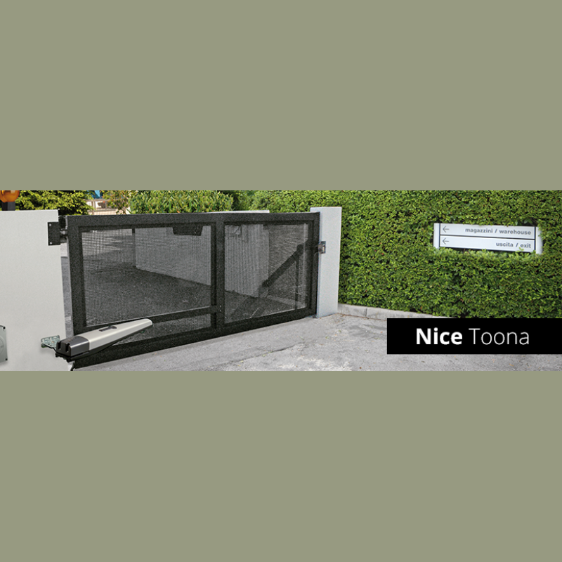 Nice TOONA TO7024 - Μηχανισμός 24V για ανοιγόμενες αυλόπορτες έως 7 μέτρα και έως 1700kg