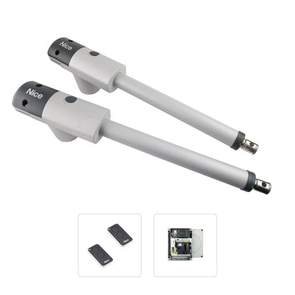 Nice TOO4524 (Basic Διπλό Kit) - Σετ μηχανισμών 24V για ανοιγόμενες αυλόπορτες έως 3m και 250kg
