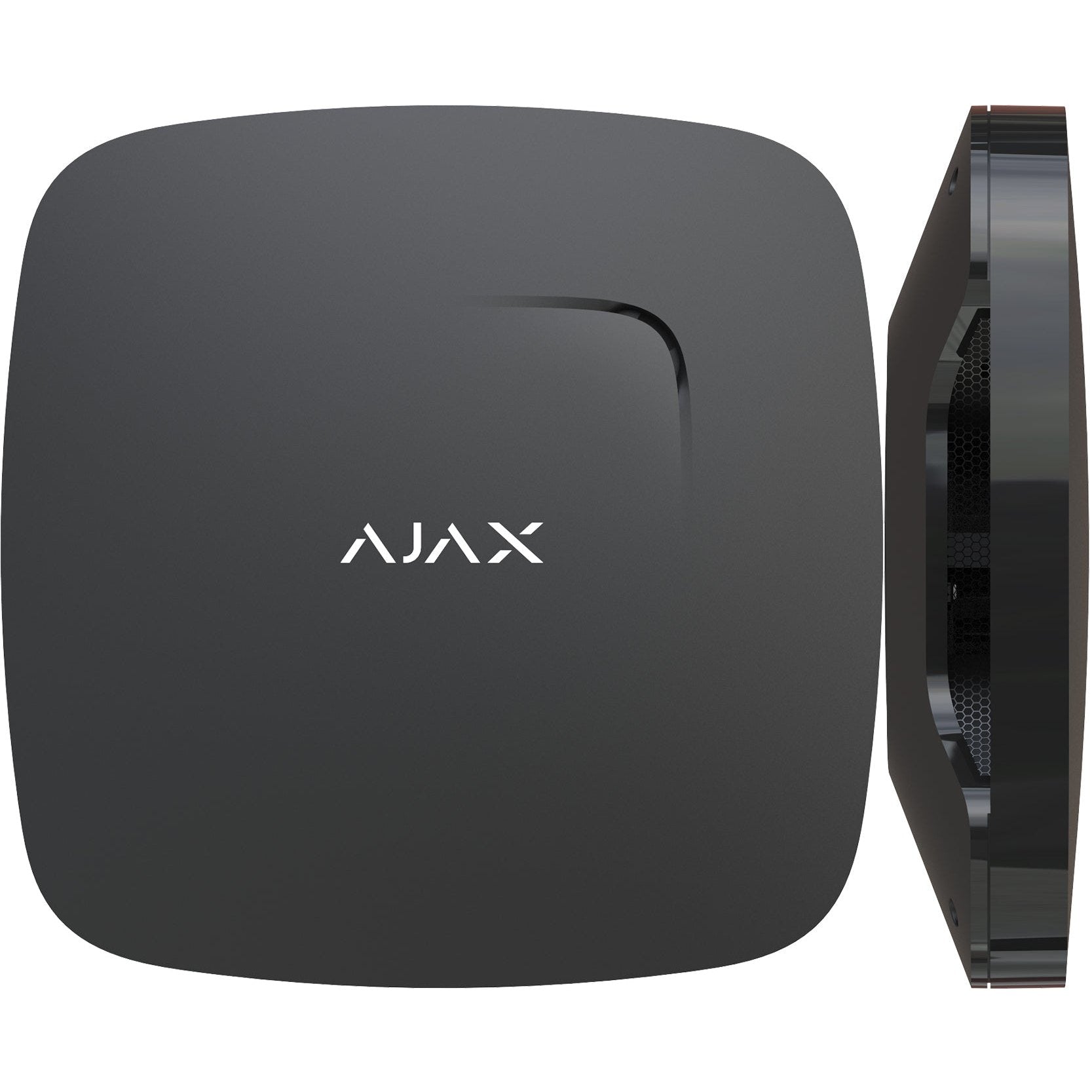 AJAX - FIRE PROTECT PLUS (With CO) BLACK Ασύρματος ανιχνευτής καπνού, θερμοκρασίας και μονοξειδίου του άνθρακα (CO) με ενσωματωμένη σειρήνα, σε μαύρο χρώμα.