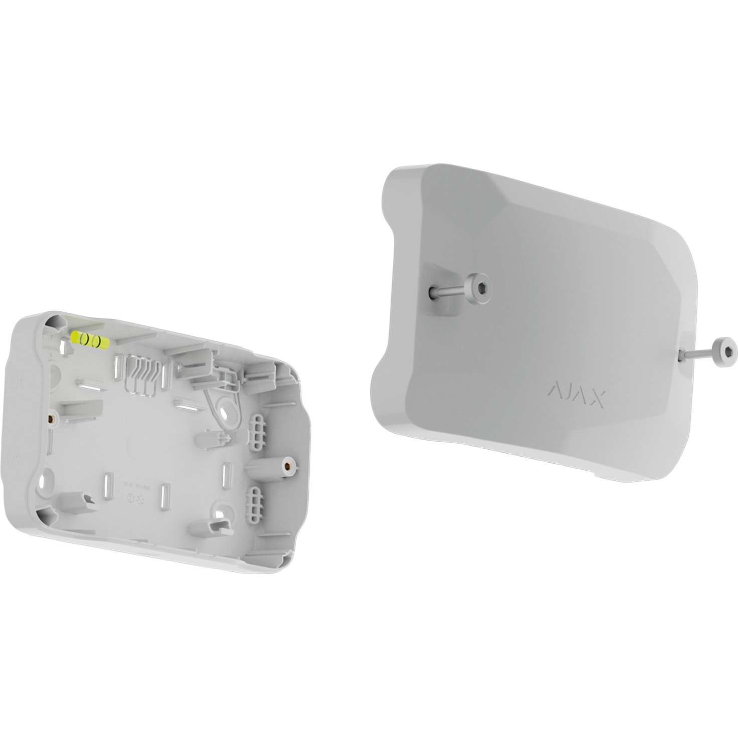 AJAX - CASE B (175) WHITE Κουτί διακλάδωσης δύο θέσεων, για ασφαλή ενσύρματη σύνδεση συσκευών Ajax Fibra, σε λευκό χρώμα.