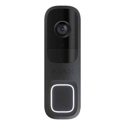 AJAX - AJAX SYSTEMS - DOORBELL GRAPHITE Δικτυακή μπουτονιέρα μίας κλήσης, με δυνατότητα πλήρους ενσωμάτωσης στο Ajax HUB και υποστήριξη καταγραφής μέσω Ajax NVR.