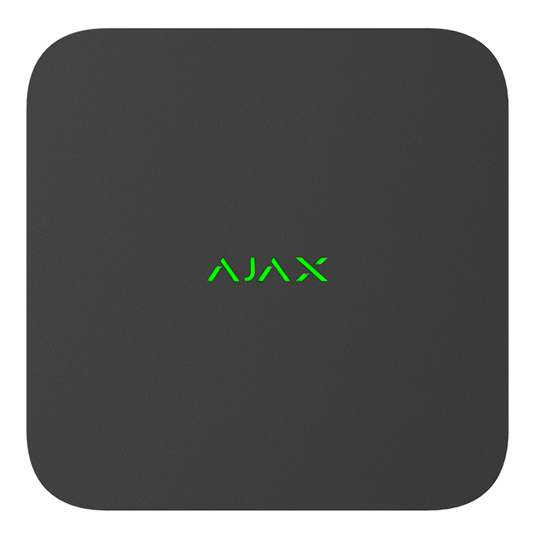 AJAX - NVR (8ch) BLACK Καταγραφικό Αjax 8 καναλιών 4Κ (8ΜP), σε μαύρο χρώμα.
