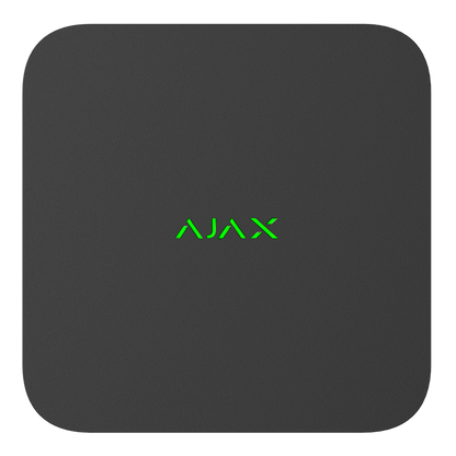 AJAX - NVR (8ch) BLACK Καταγραφικό Αjax 8 καναλιών 4Κ (8ΜP), σε μαύρο χρώμα.